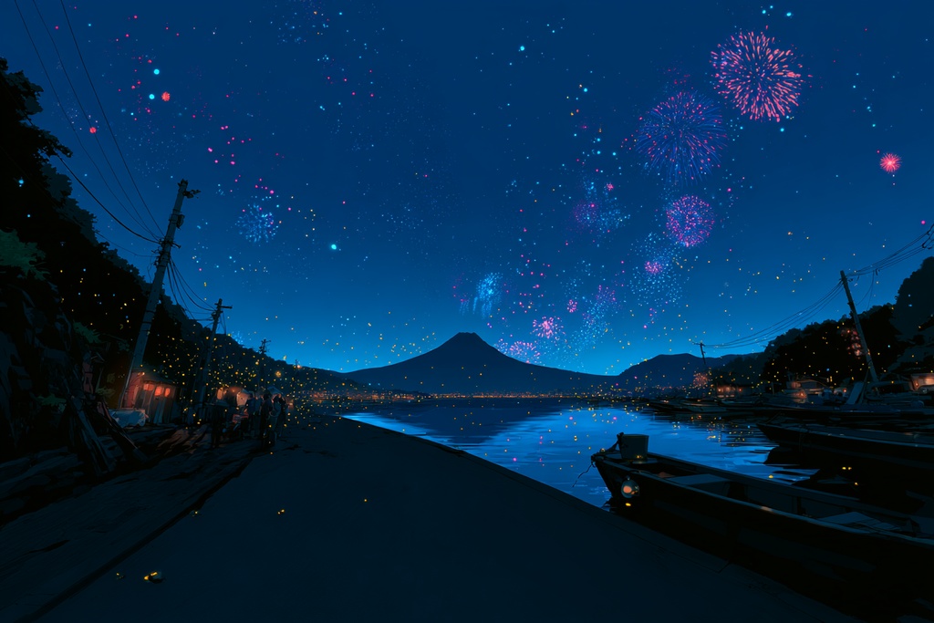 TRPG背景7月号【夏の風物詩】92枚:2025