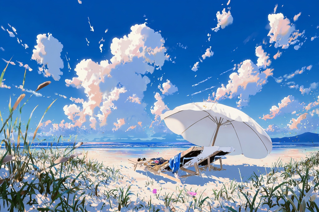 TRPG背景7月号【夏の風物詩】92枚:2025