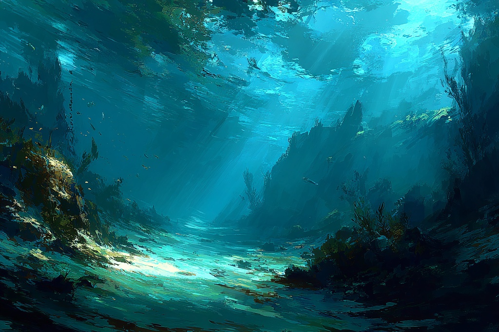 TRPG背景8月号【深海と宇宙】96枚:2025