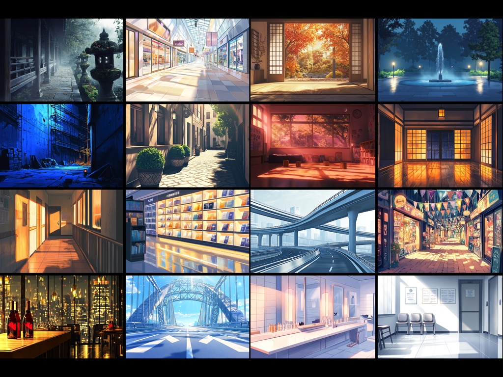 TRPG背景10月号下【現代施設 怪異編】102枚2025