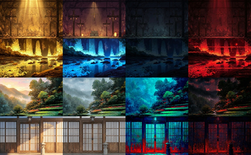 おいでよ!因習村!【120枚背景+BGM】