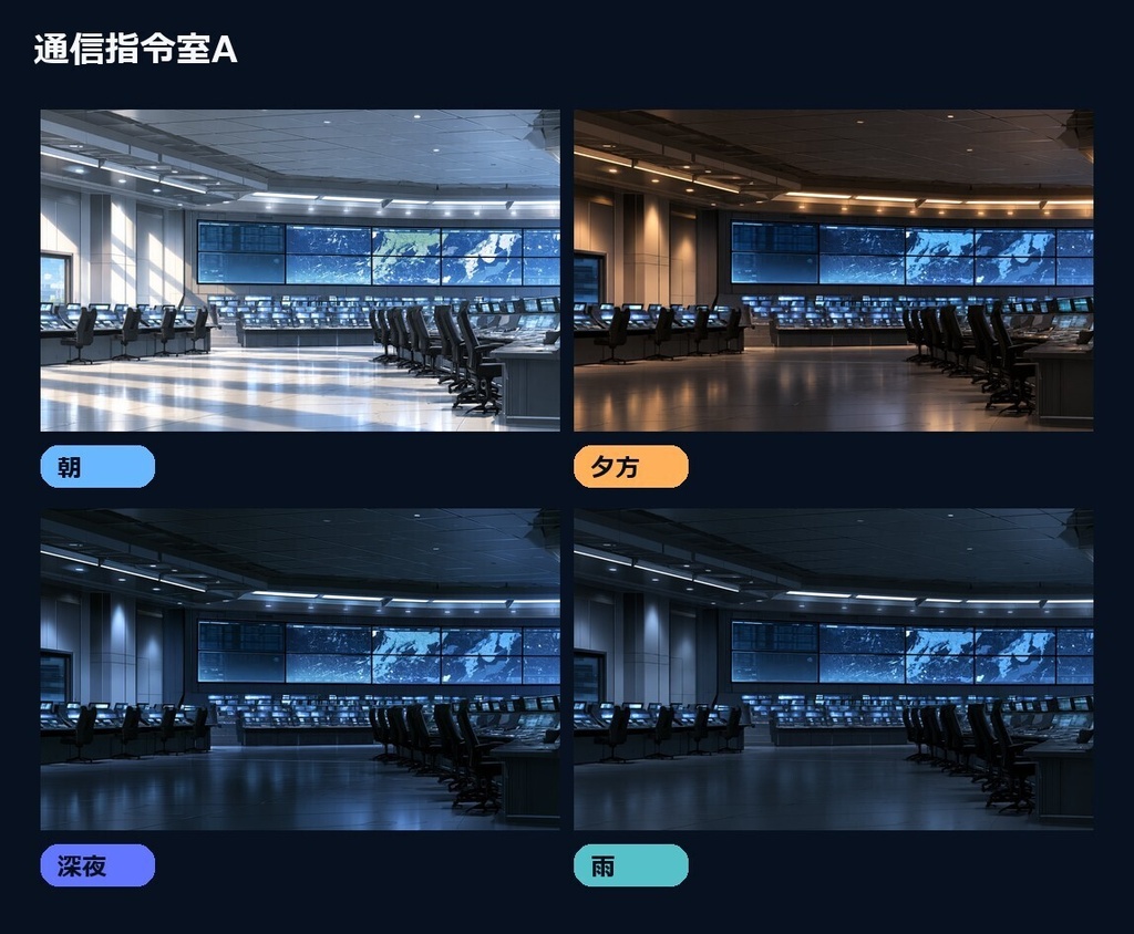 ゴリラ警察【刑事×警察をテーマに制作した背景画像】