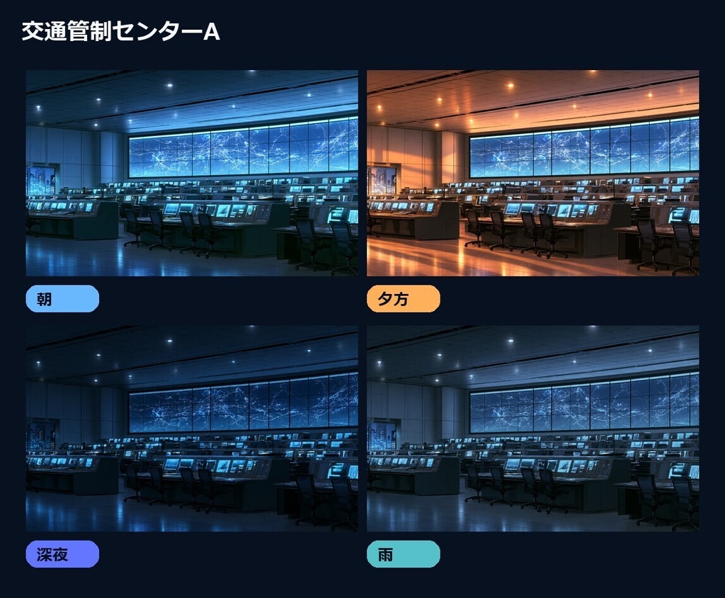 ゴリラ警察【刑事×警察をテーマに制作した背景画像】