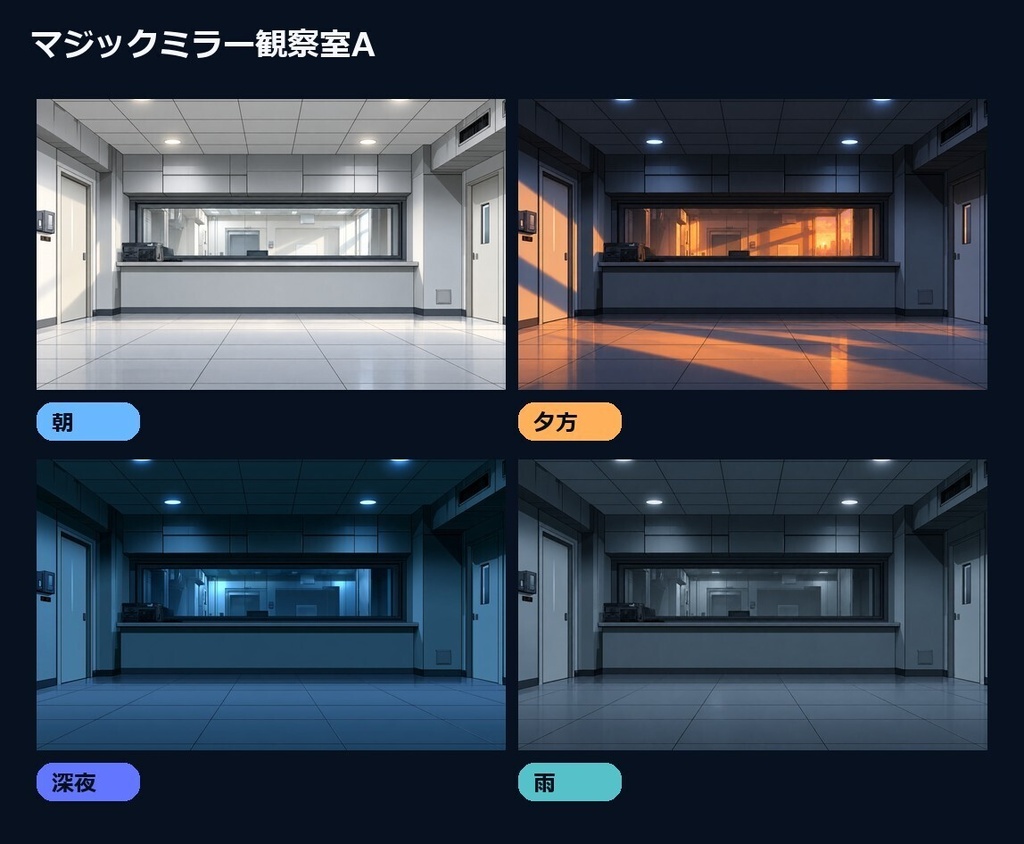 ゴリラ警察【刑事×警察をテーマに制作した背景画像】