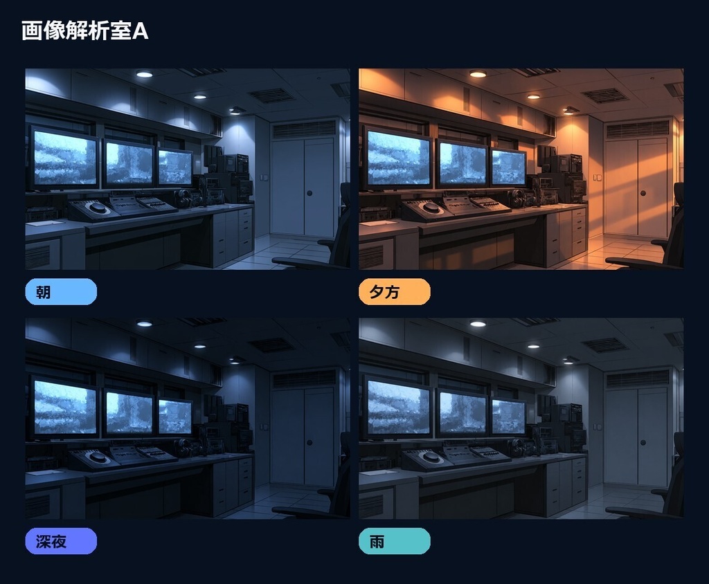 ゴリラ警察【刑事×警察をテーマに制作した背景画像】