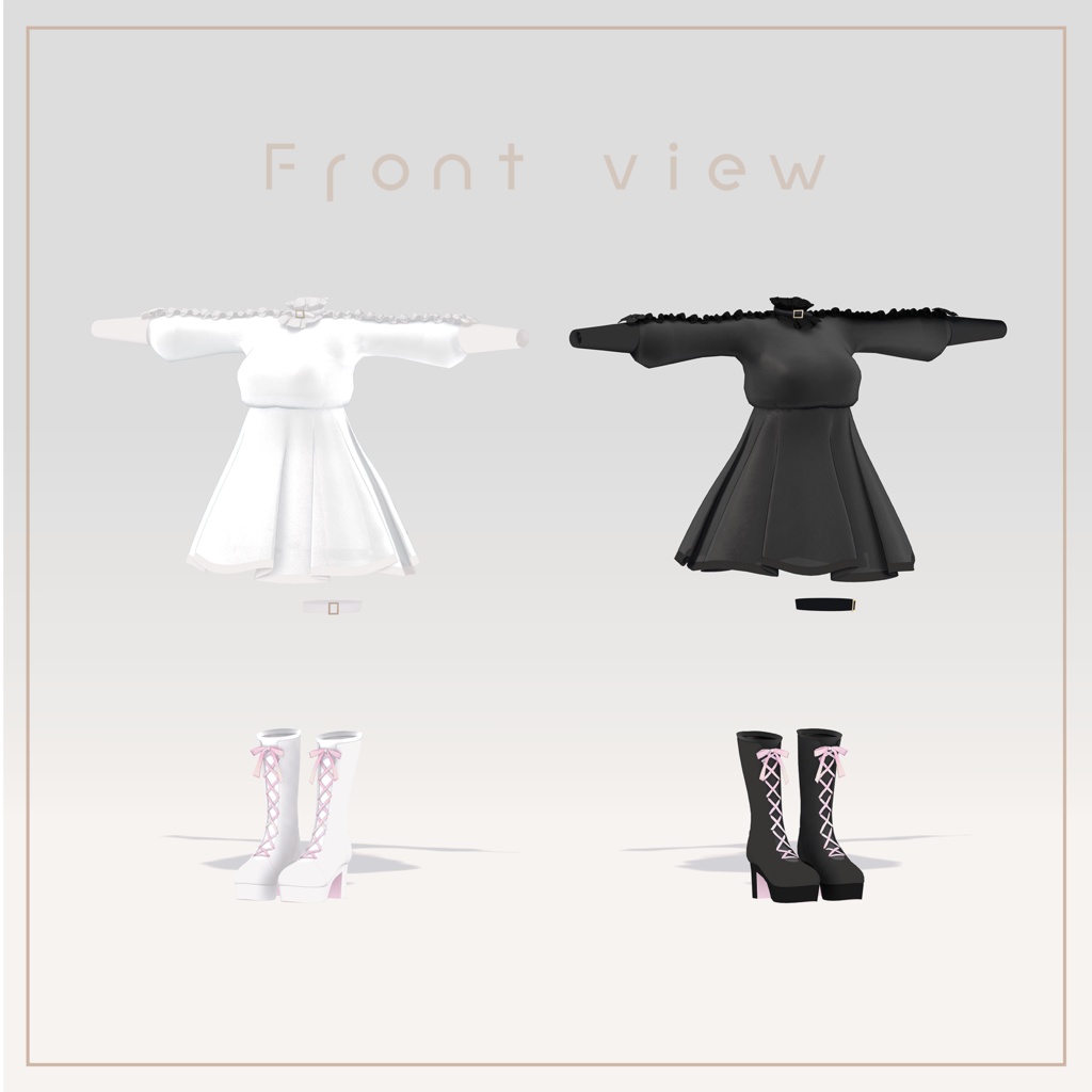 Spring Outfit【6アバター対応】
