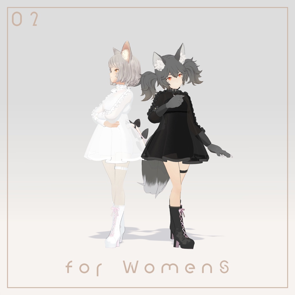 Spring Outfit【YM Women S/M用衣装】