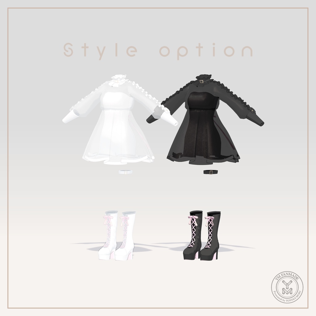 Spring Outfit【YM Women S/M用衣装】