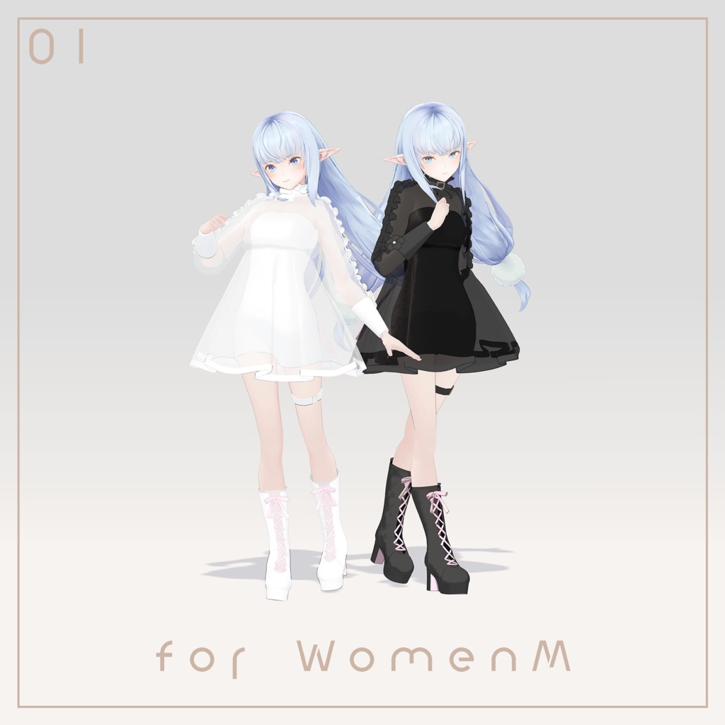 Spring Outfit【YM Women S/M用衣装】