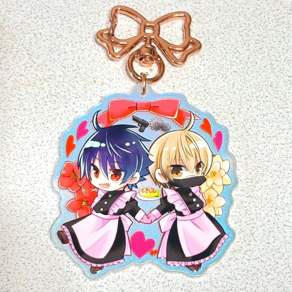 しきじんアクリルキーホルダー