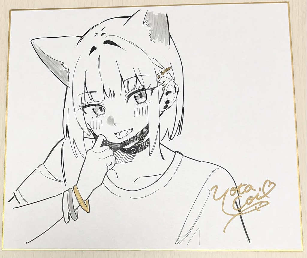 【専売】杏山カズサ・カレンチャン　色紙
