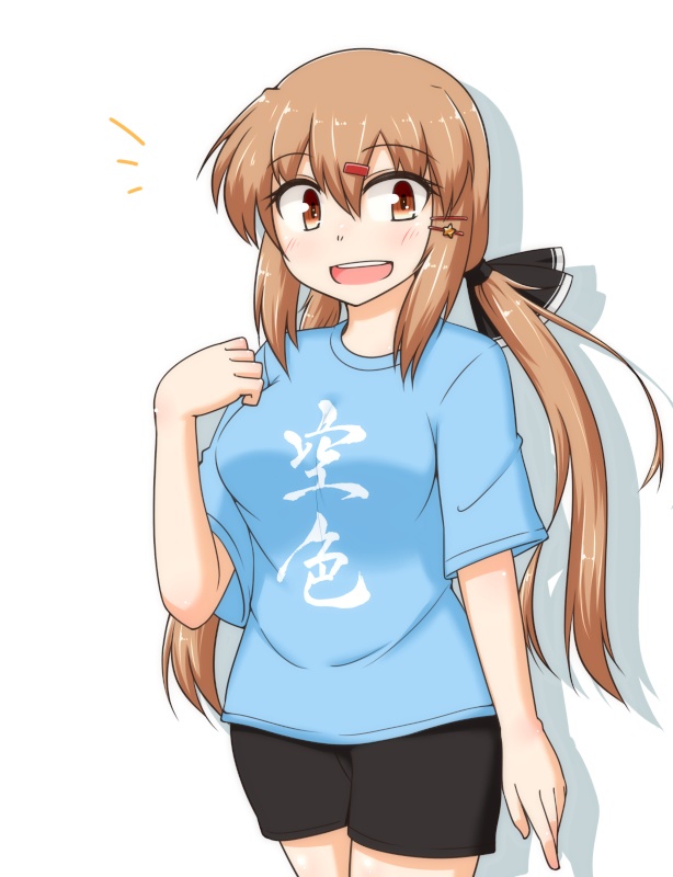 空色Tシャツ