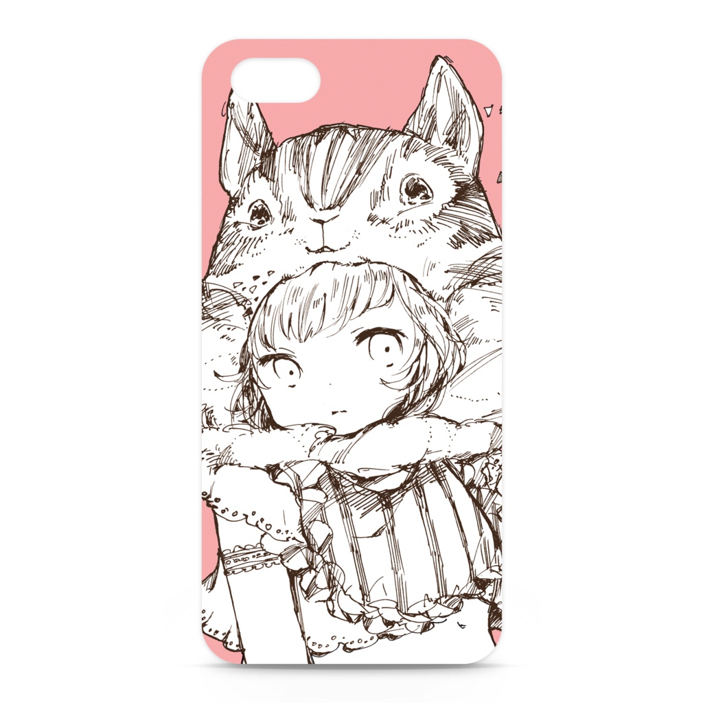 iPhoneケース・リス(pixivFACTORY)
