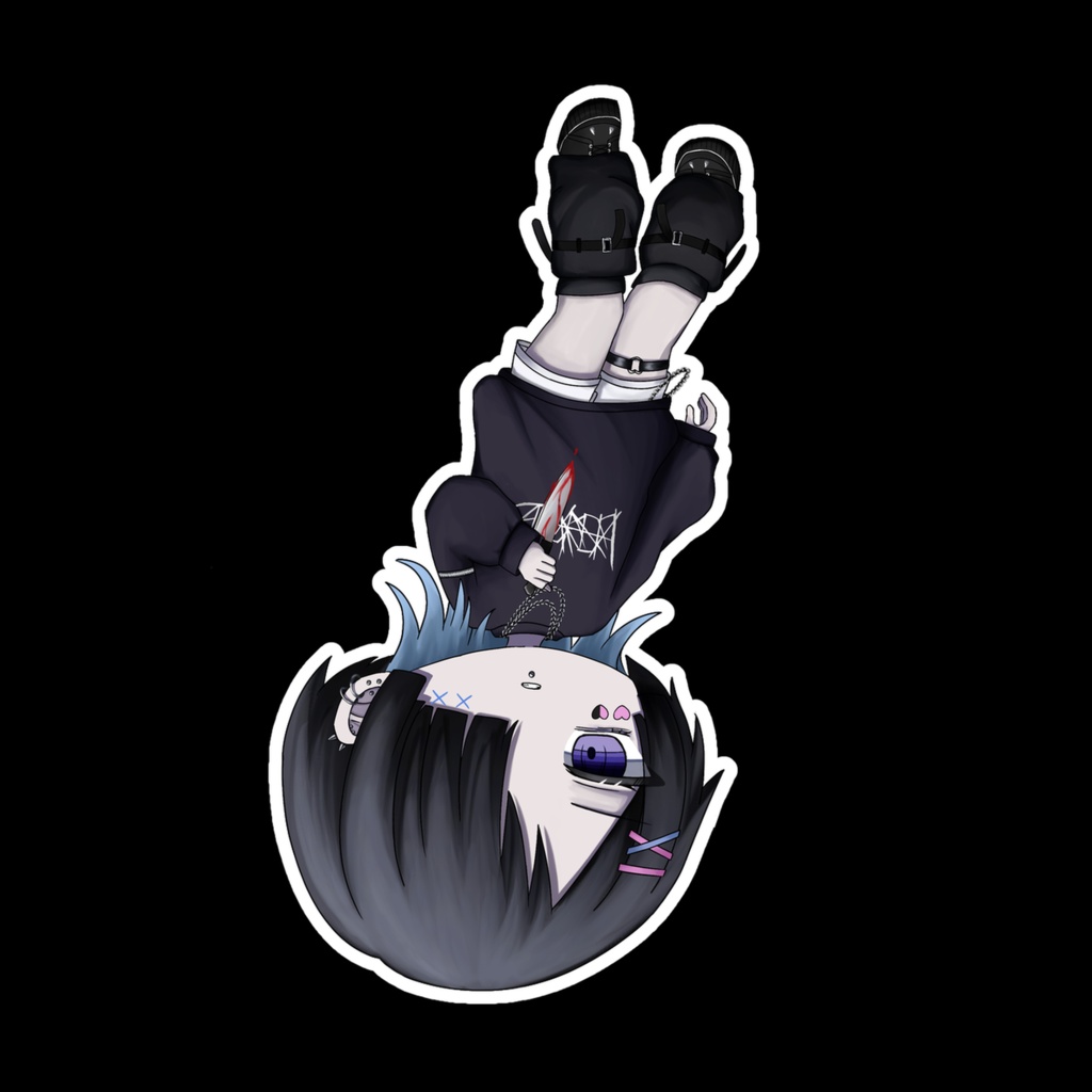 未黒のステッカー ver.1