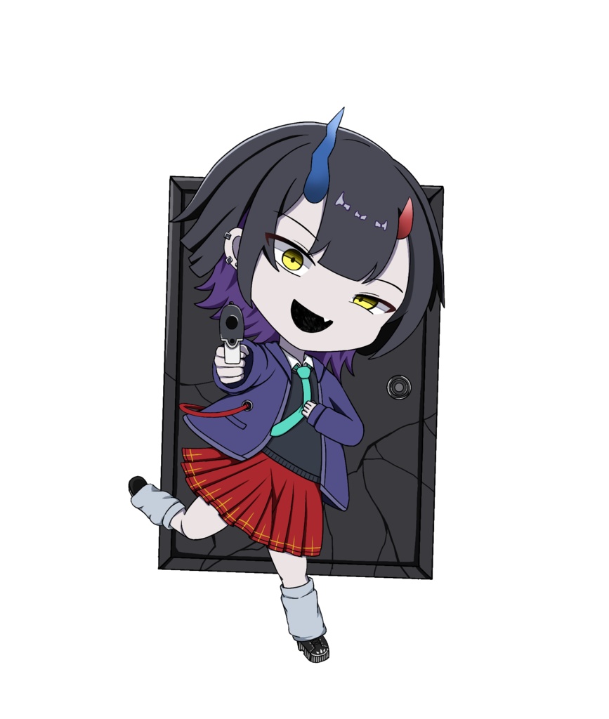 ルアのステッカー