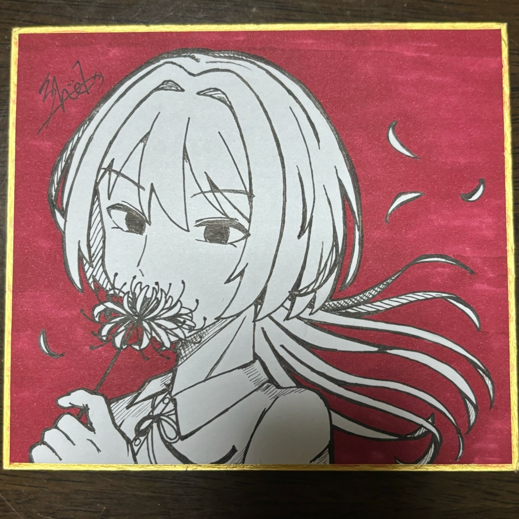 原画色紙(ミニ)