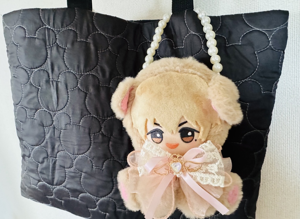 しろくまお座りきぐるみ【グレー】