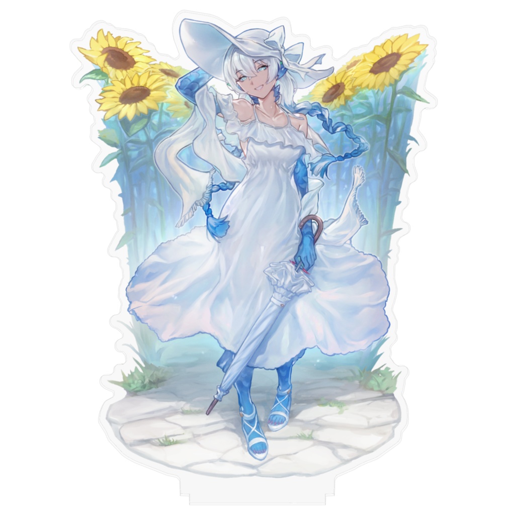 【AGAIN SUMMER GOODS / スマホ壁紙特典付き】アクリルスタンド(背景アリver) - シーラ