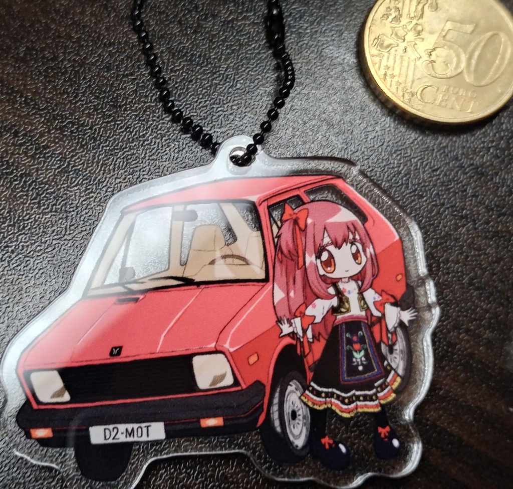 アクリルキーホルダー Zastava Yugo X HIWA
