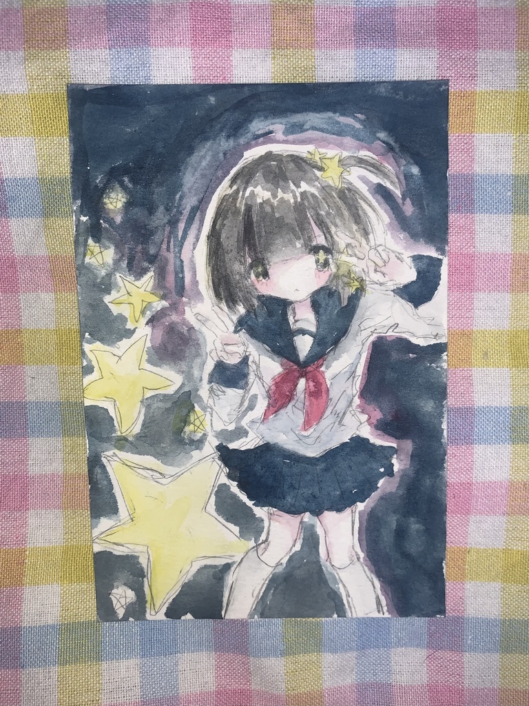 原画（はがきサイズ）