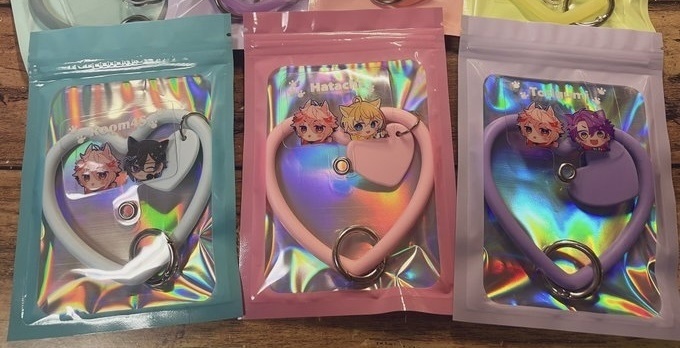 【非公式】<発送2月下旬分>にゃんたくしょんスマホシリコンリング