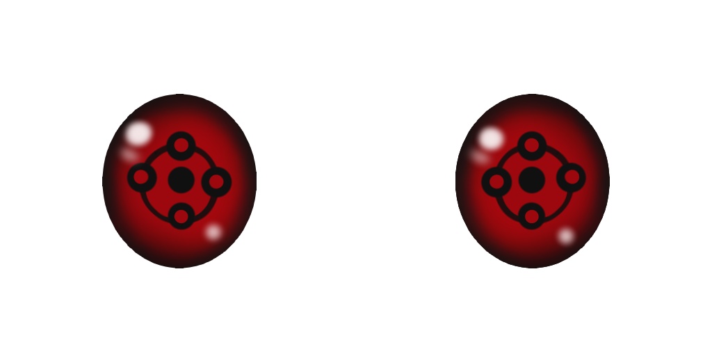 【VRoid】 Sharingan Eyes