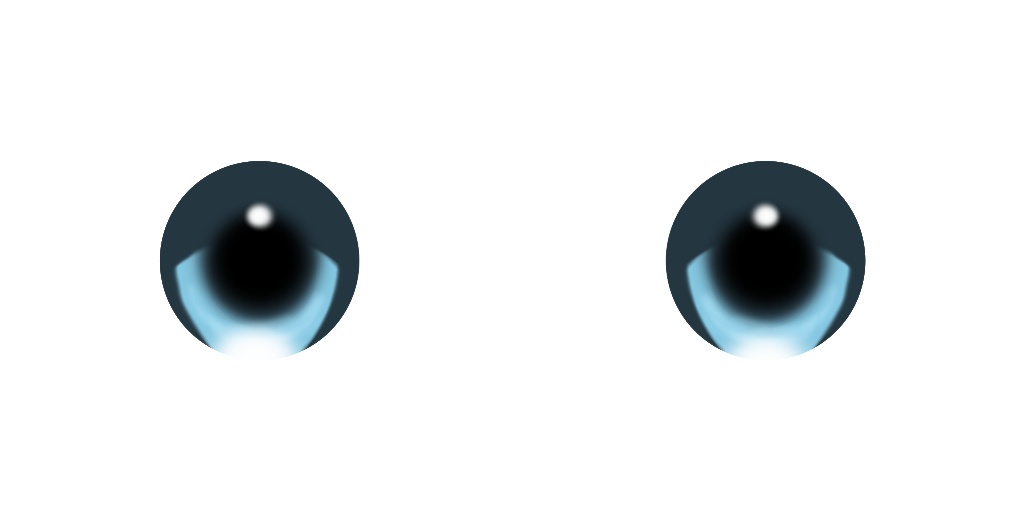【VRoid】 Soft Teal Eyes