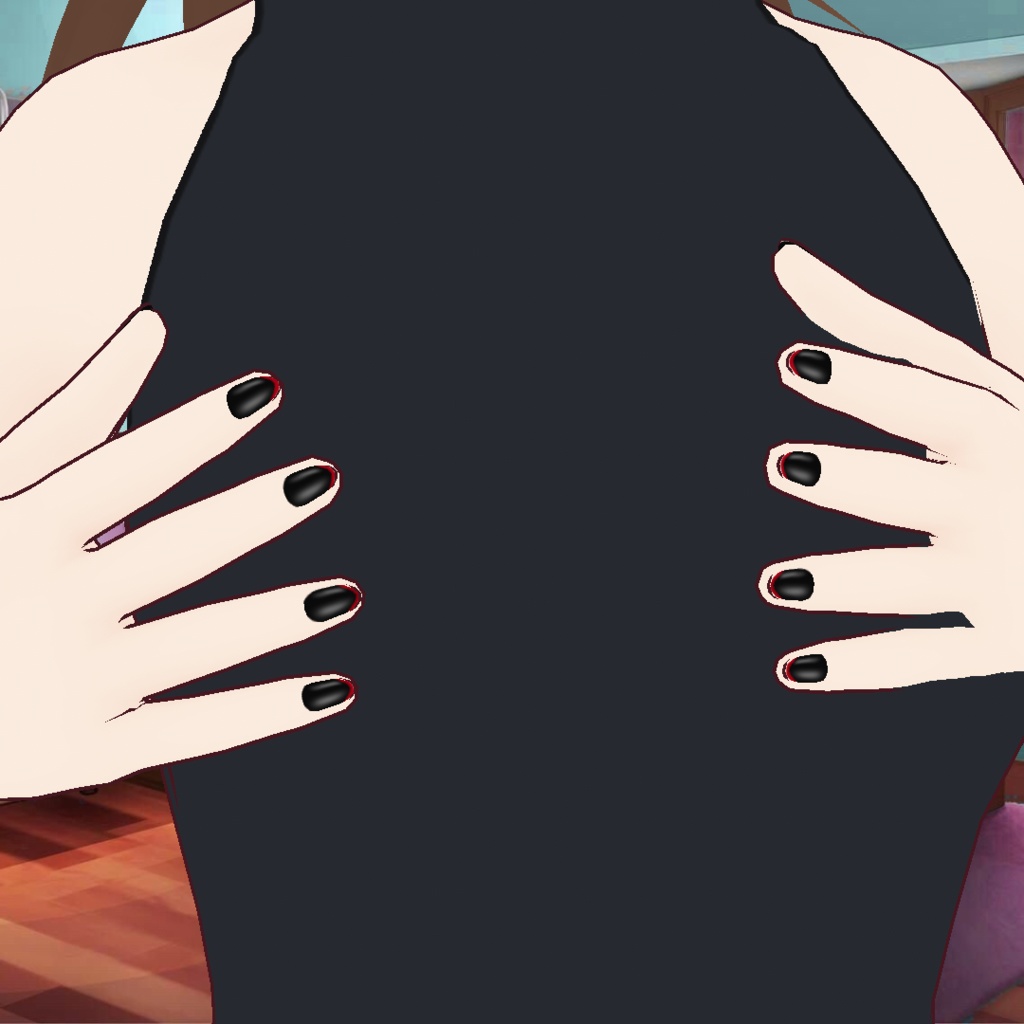 【VRoid】 Halloween Nail Collection - 3 Sets