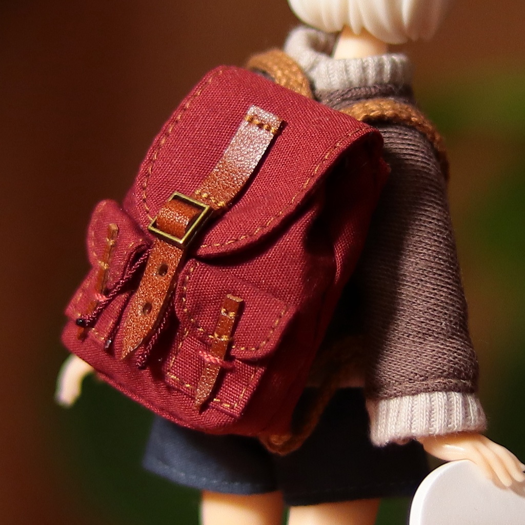 【1/12ドール】レジャーリュック【カラー4種】