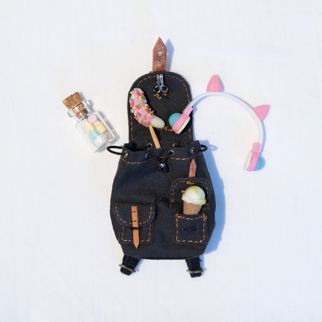 【1/12ドール】レジャーリュック【カラー4種】