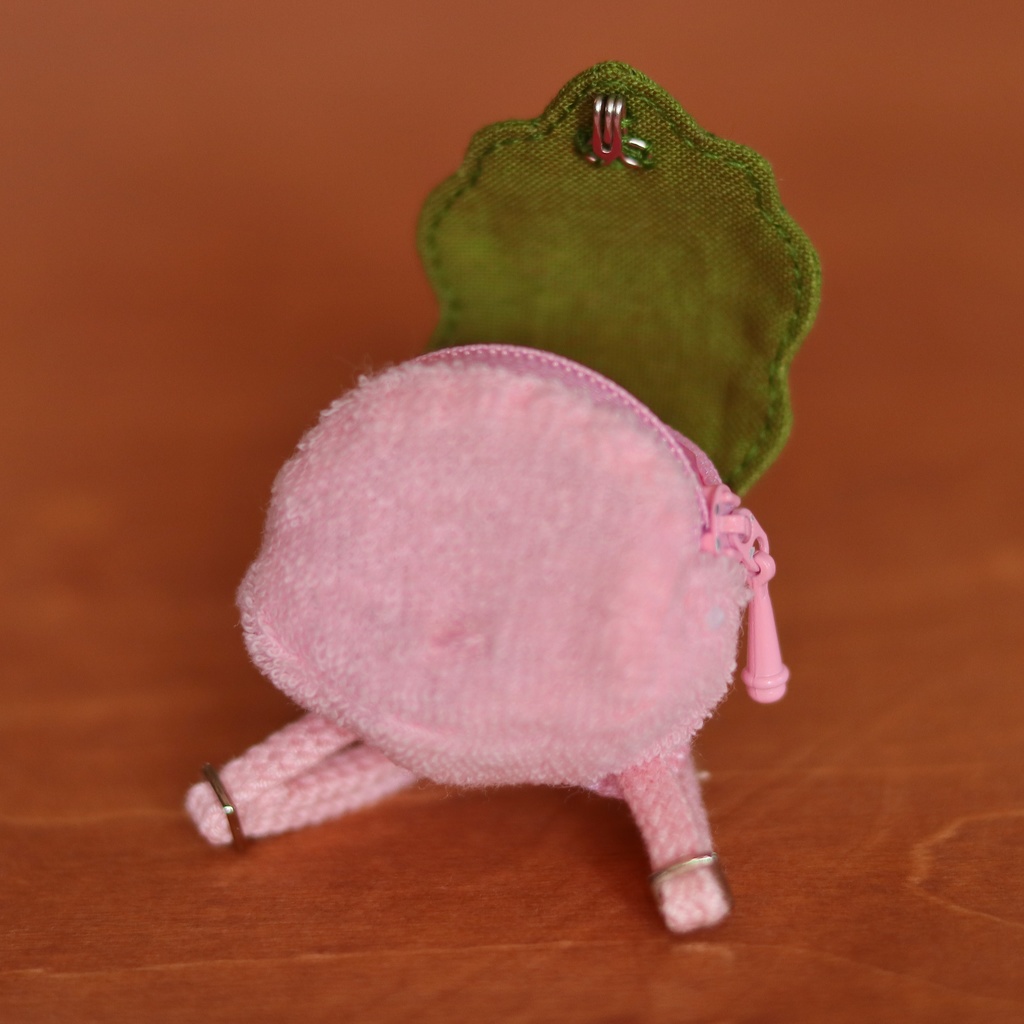 【1/12ドール】桜もちリュック【ぬい】