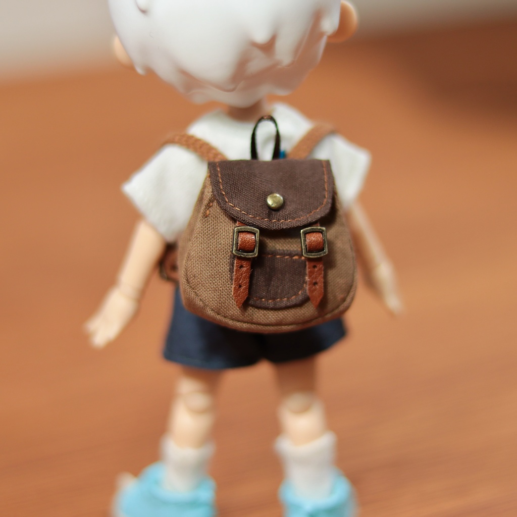 【1/12サイズ】マロンリュック【ドール・ぬい】