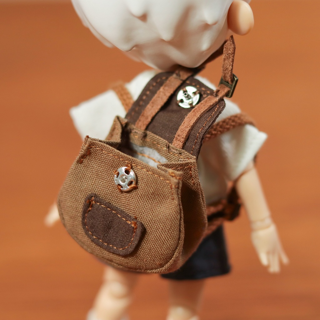 【1/12サイズ】マロンリュック【ドール・ぬい】