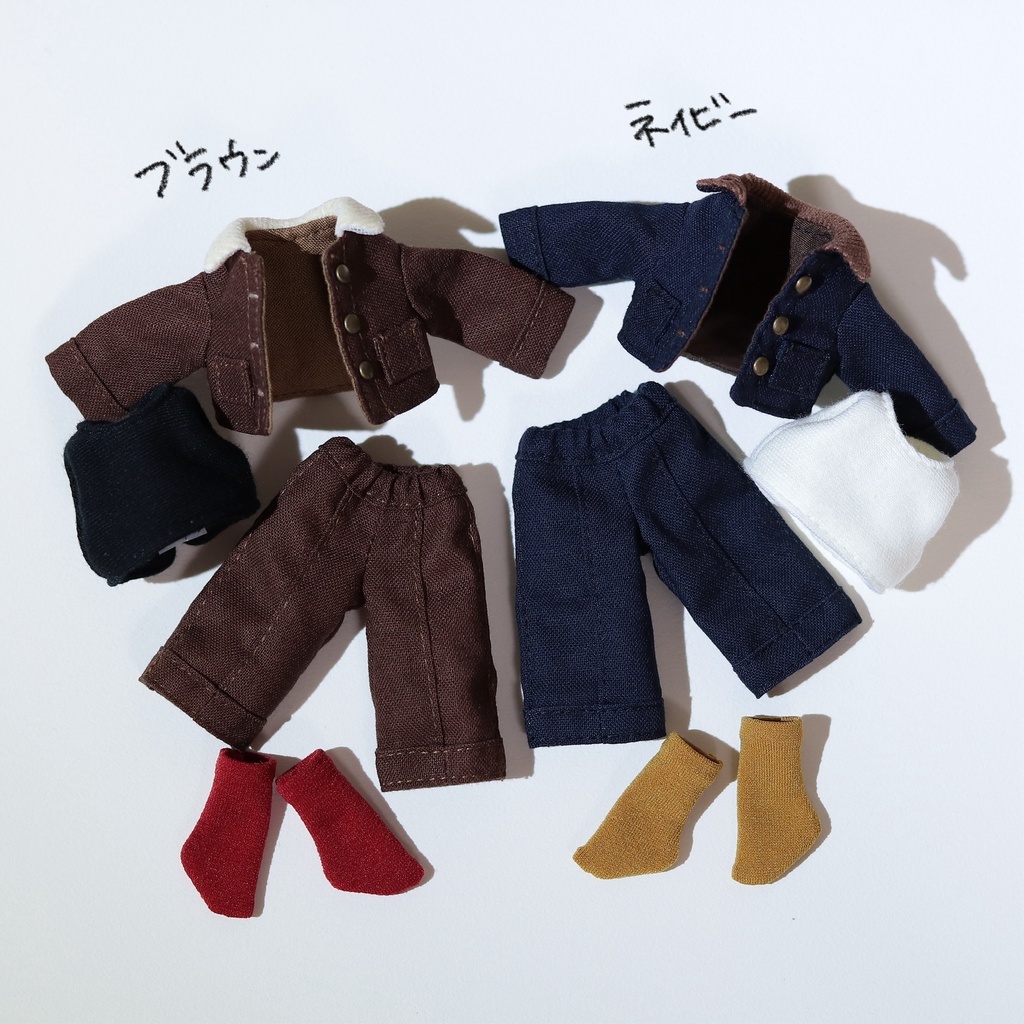 【4点セット】セットアップ【オビツ11・ブラインドドール】