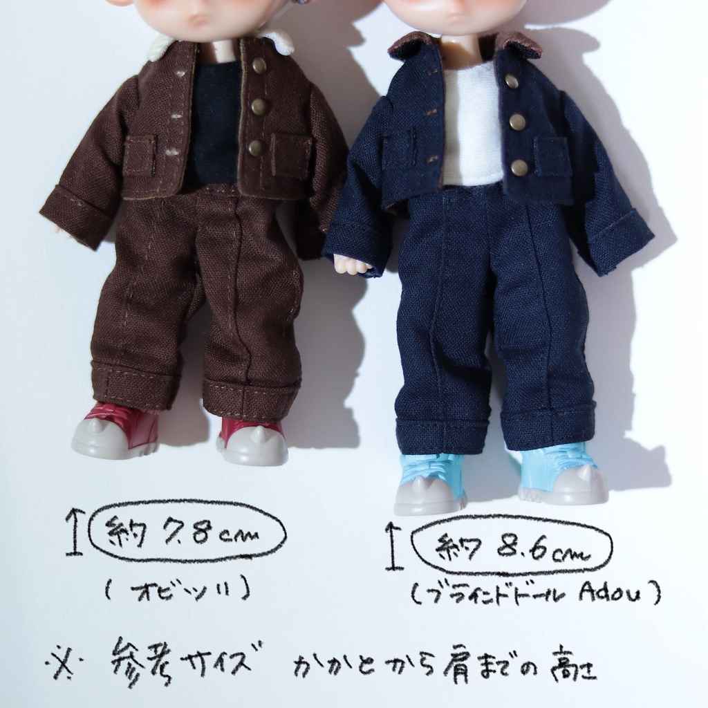 【4点セット】セットアップ【オビツ11・ブラインドドール】