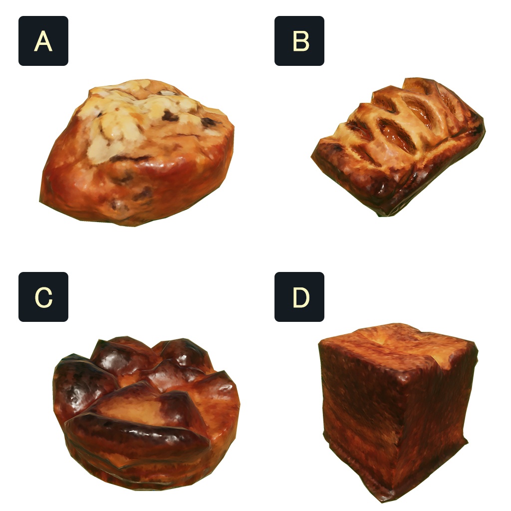 菓子パン全16種