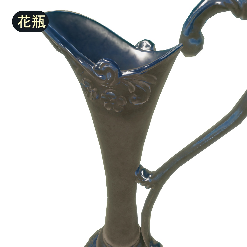 アンティーク家具3点【3Dモデル】