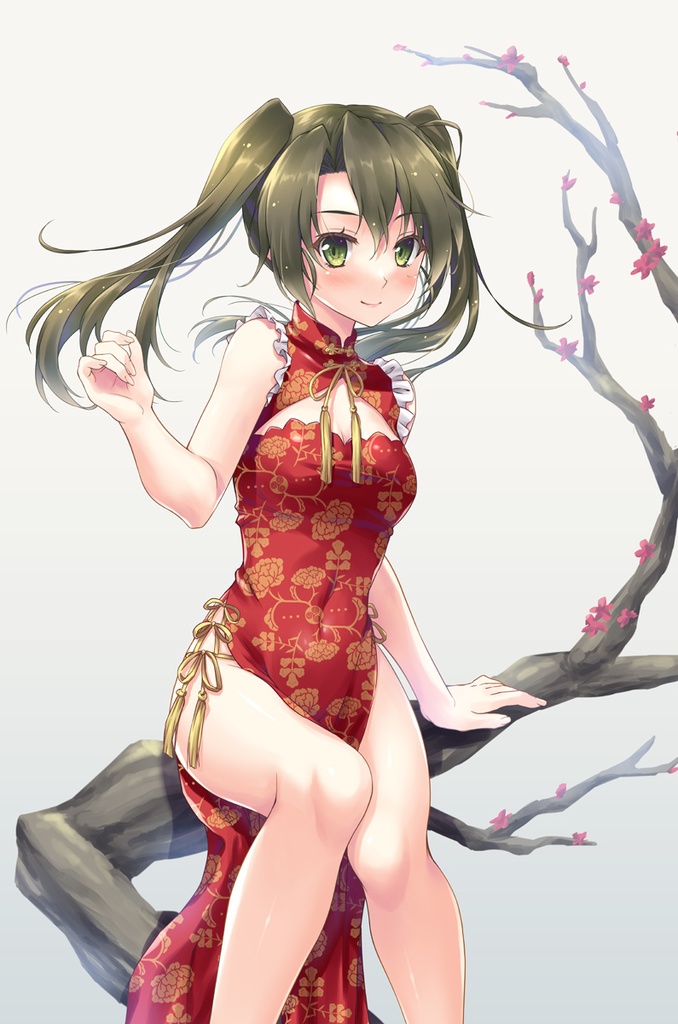 瑞鶴チャイナ B2タペストリー