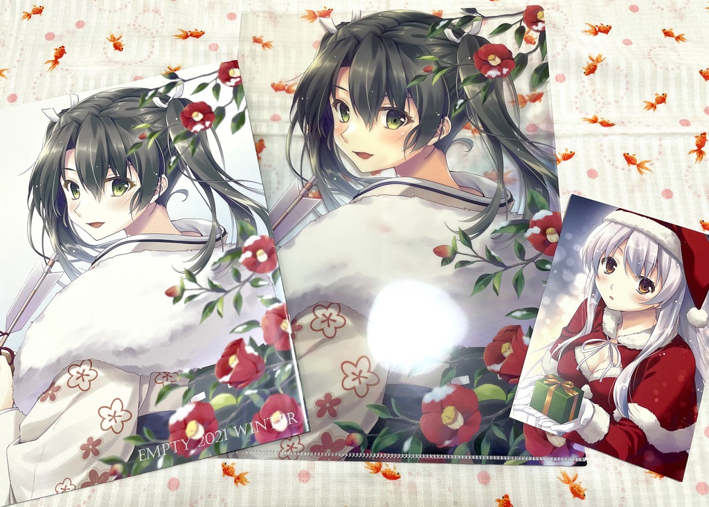 冬コミC99セット(イラスト集、クリアファイル、ポストカード)