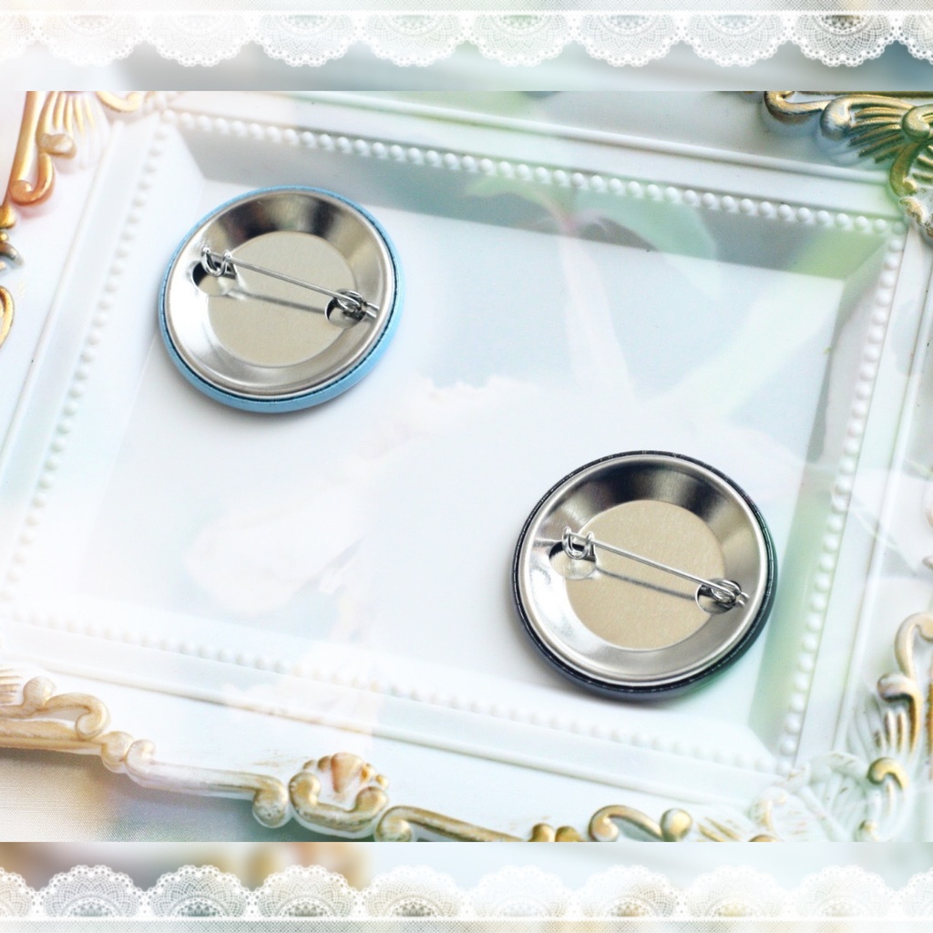 きのこ缶バッジセット