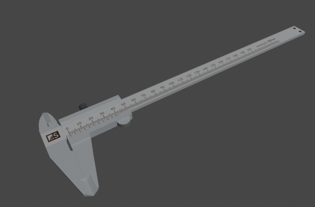 【VRChat対応】【無料】200mmアナログノギス