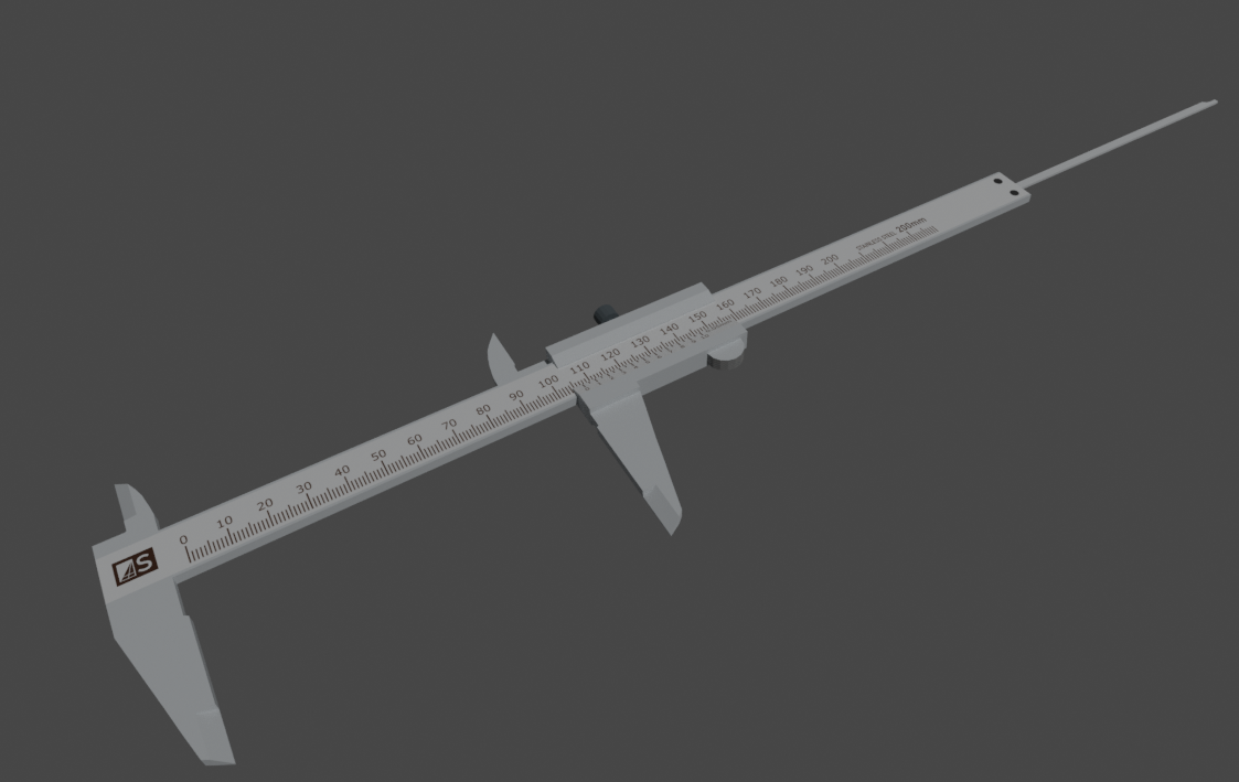 【VRChat対応】【無料】200mmアナログノギス