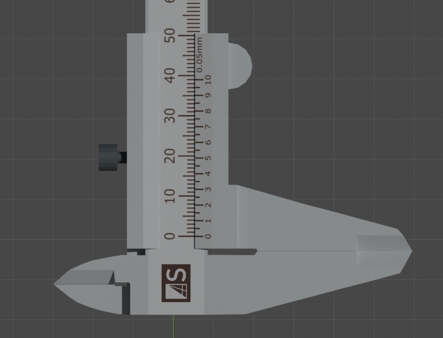 【VRChat対応】【無料】200mmアナログノギス