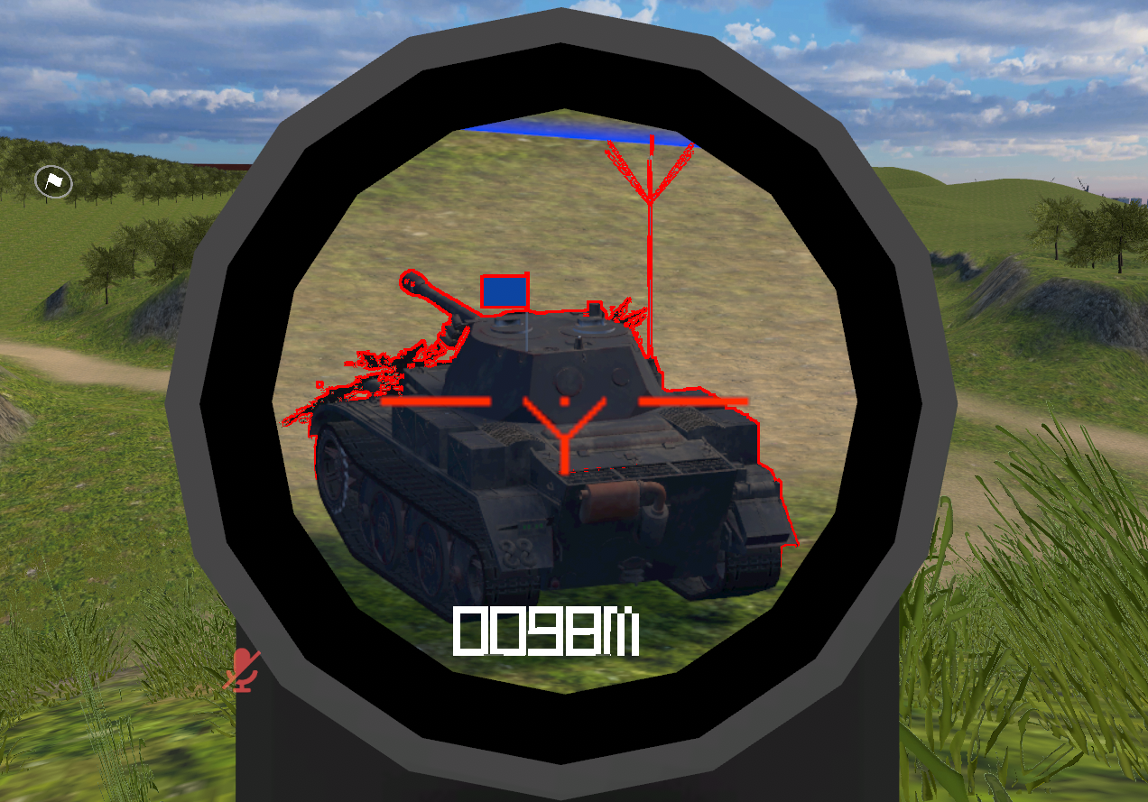 [VRChat用]アバター用　測距・輪郭抽出機能付き単眼鏡[ModularAvatar対応]