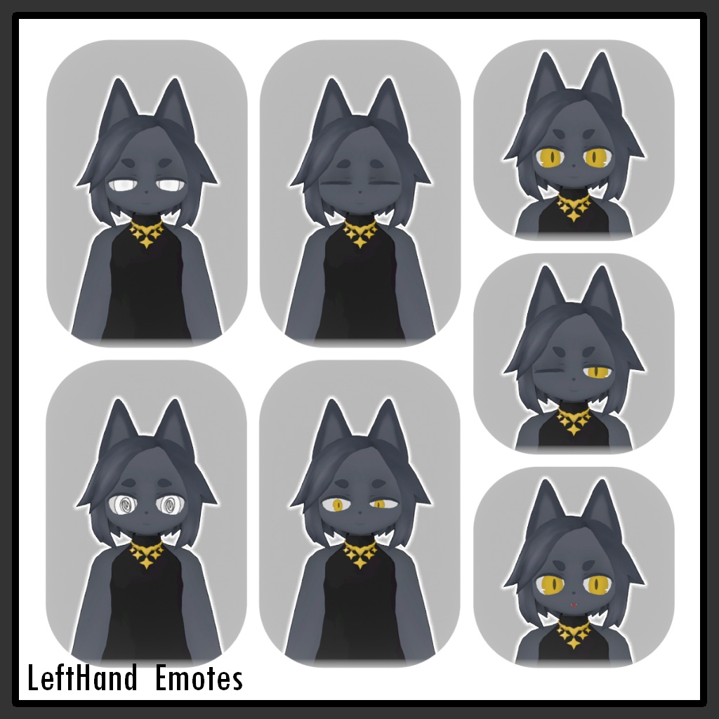 チャコール Charcoal 【オリジナル3Dモデル】