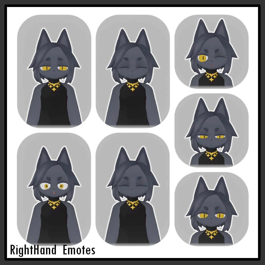 チャコール Charcoal 【オリジナル3Dモデル】