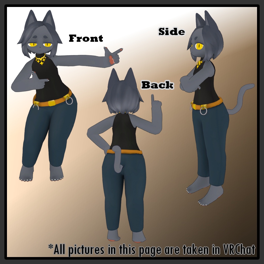 チャコール Charcoal 【オリジナル3Dモデル】