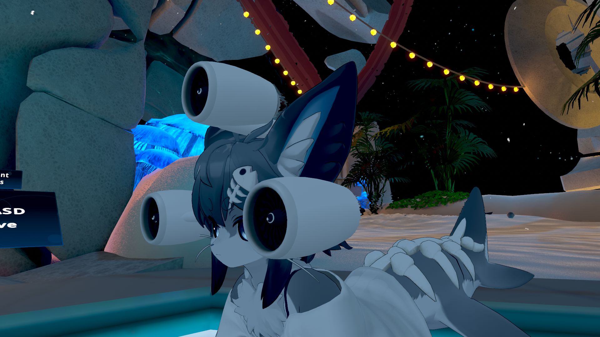 [VRChat用]アバター用　ハイバイパスターボファンジェットエンジン[ModularAvatar対応]