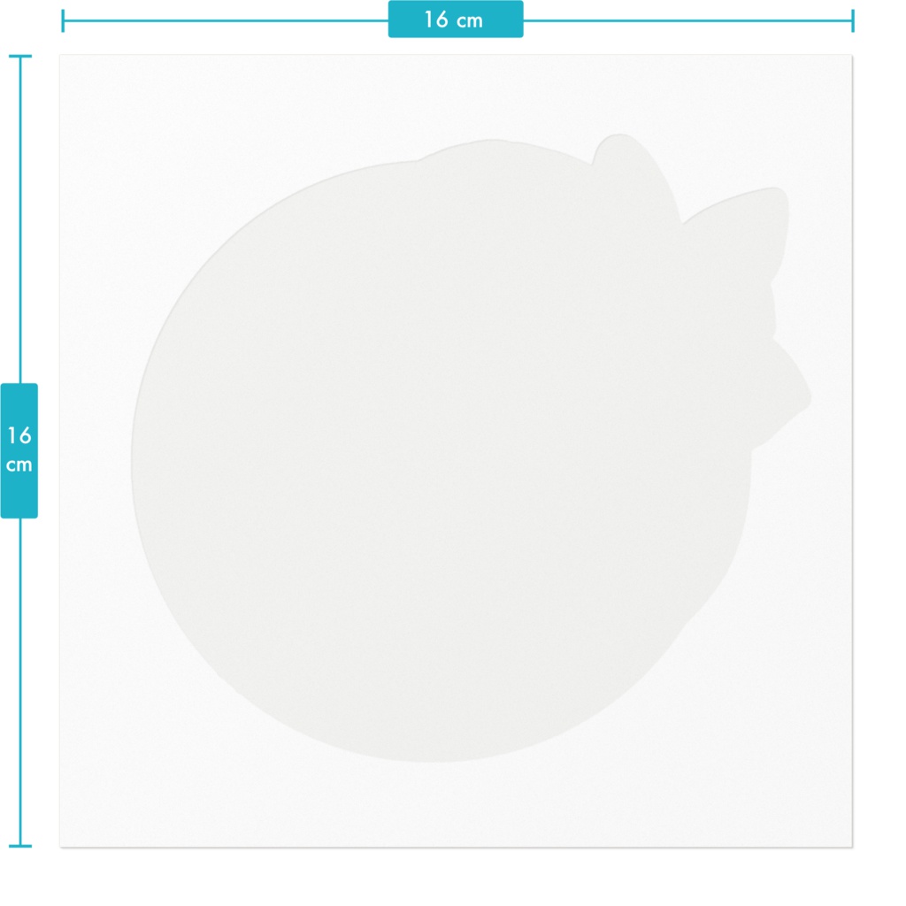 黒リボン女子のステッカー