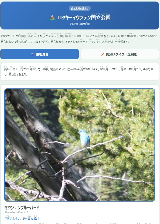鳥ずかんHOT|アメリカ国立公園の野鳥図鑑+自由研究ポスターキット【小学生の自由研究】